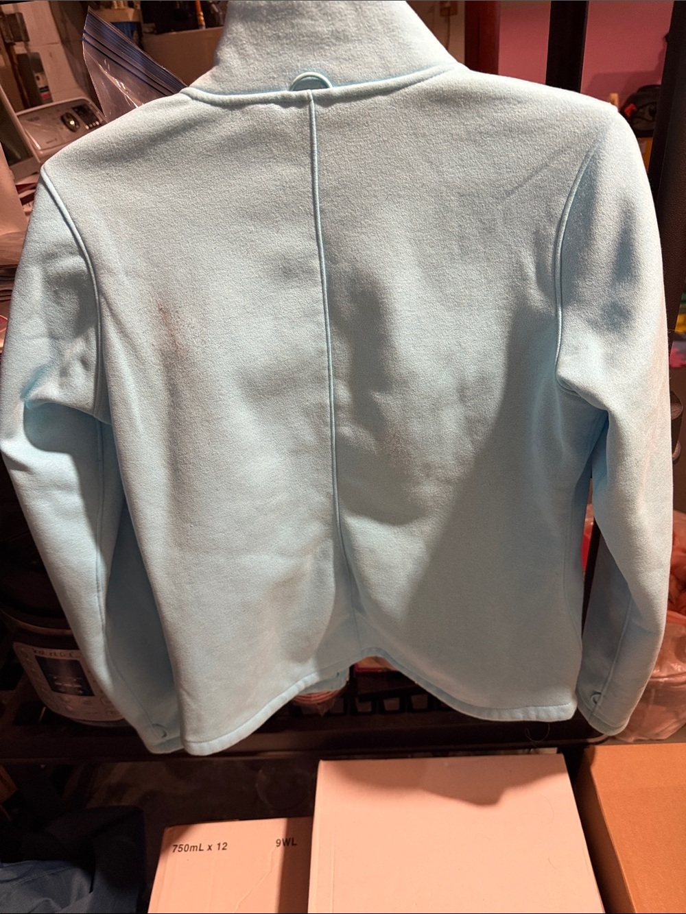 Under Armour Teal Hooded Women's multi weather coat. - Picture 13 of 13